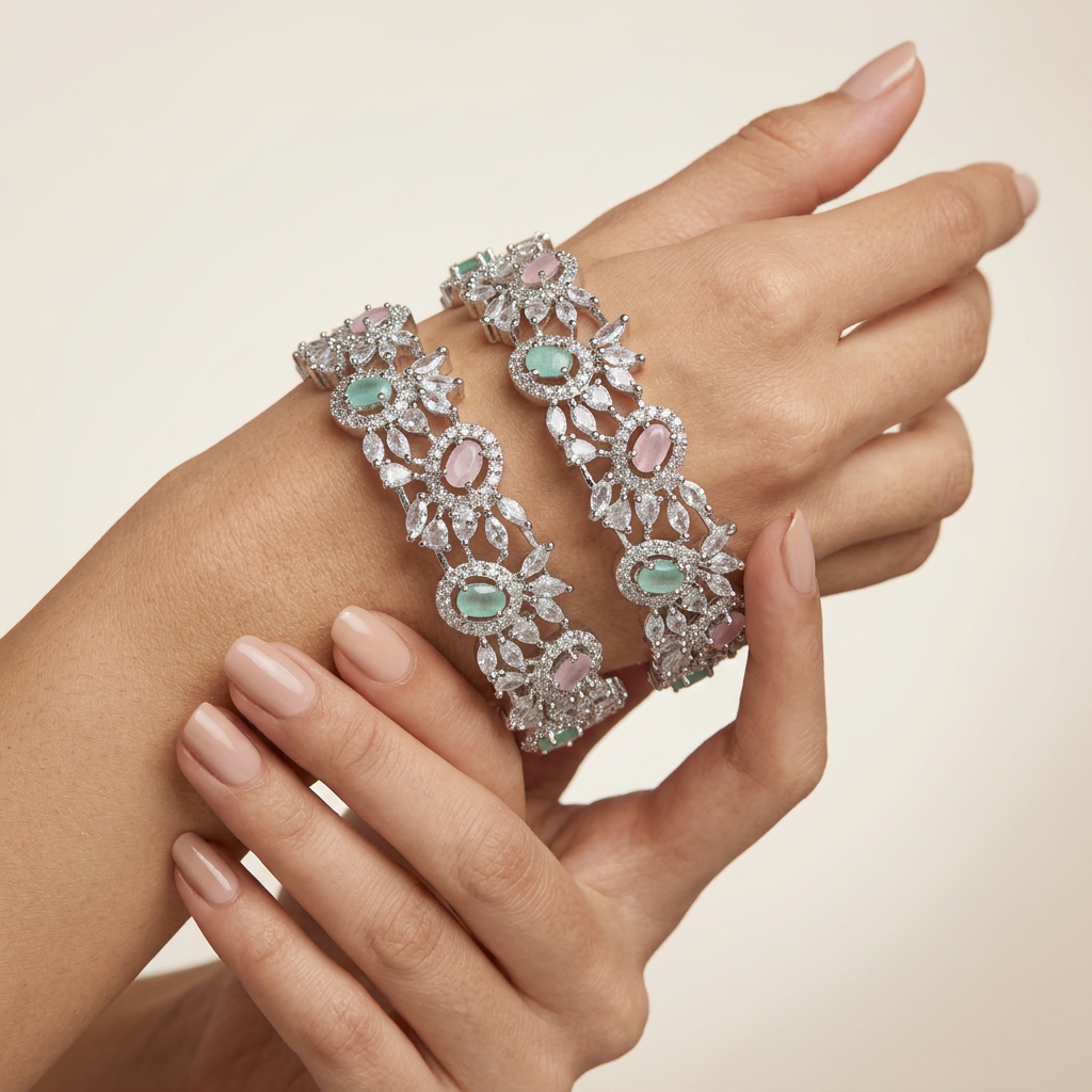 American Diamond Rekha Bangles