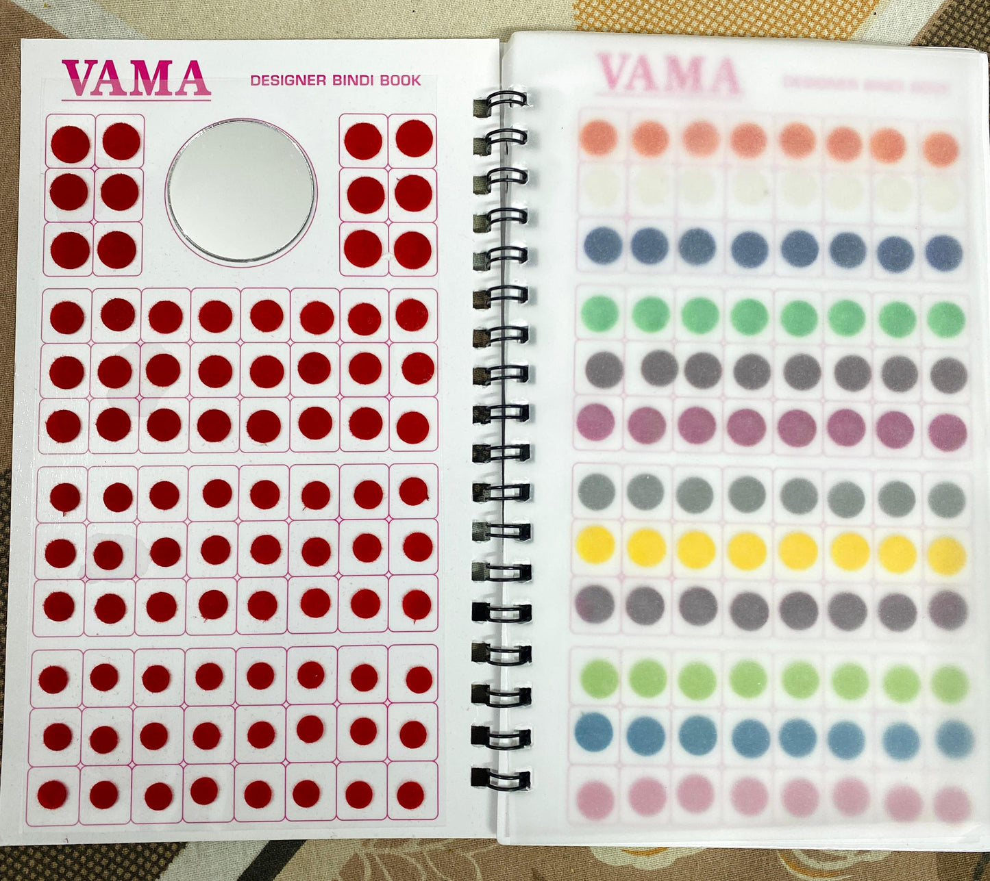 Vama Velvet Bindi Booklet