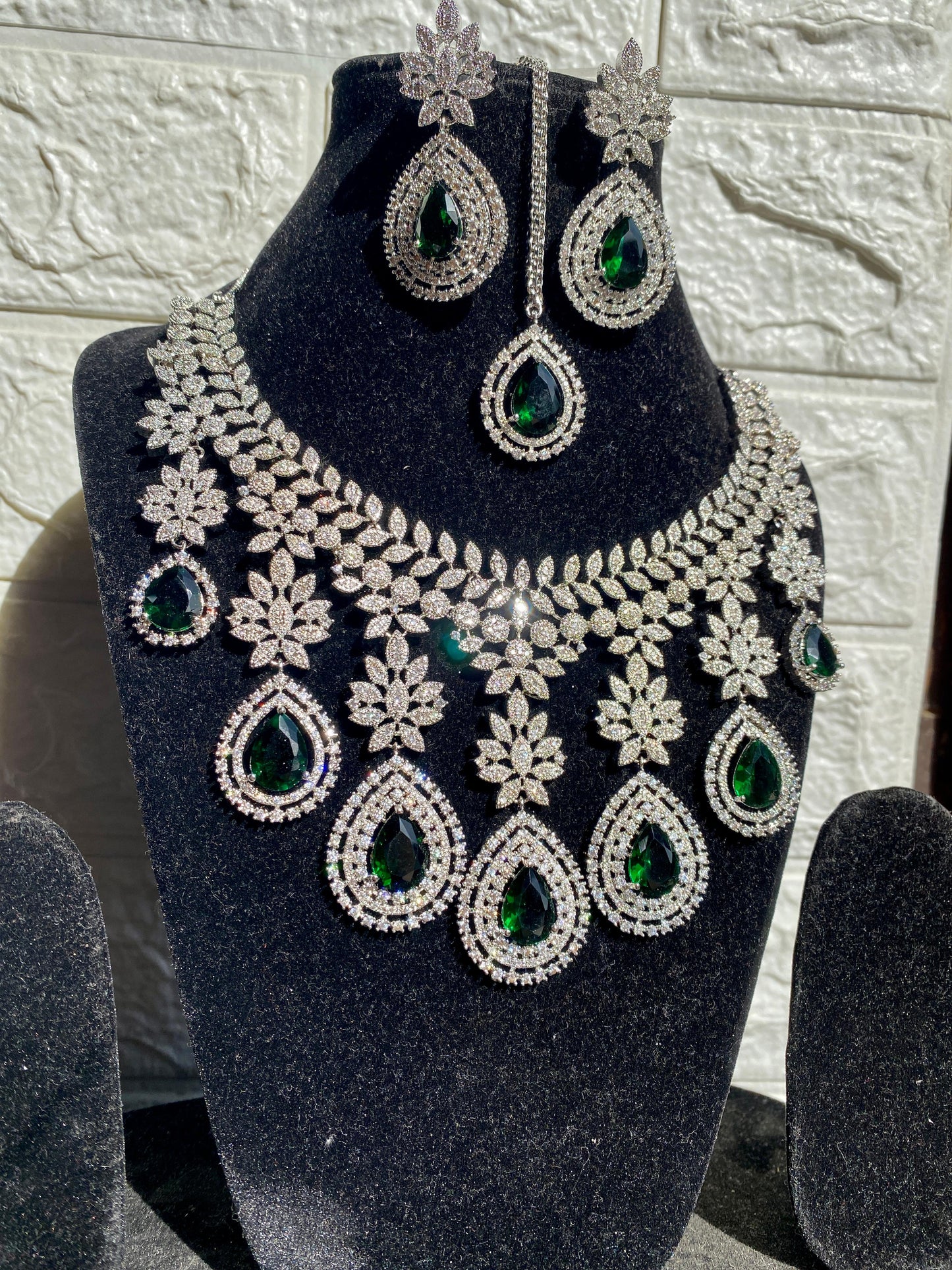 EID Special American Diamond Necklace set