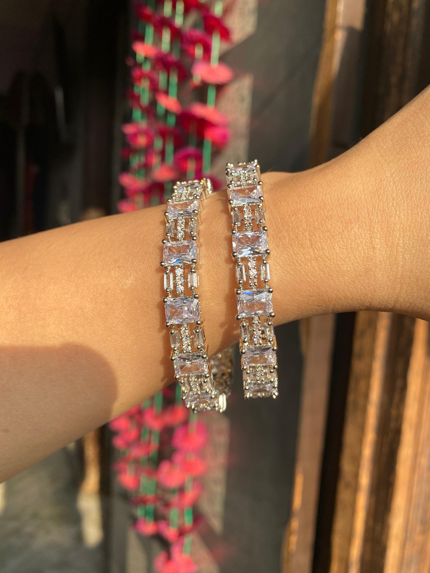 Kiara American Diamond Bangles