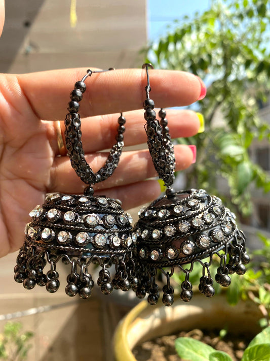 Afghani Oxidized Earrings