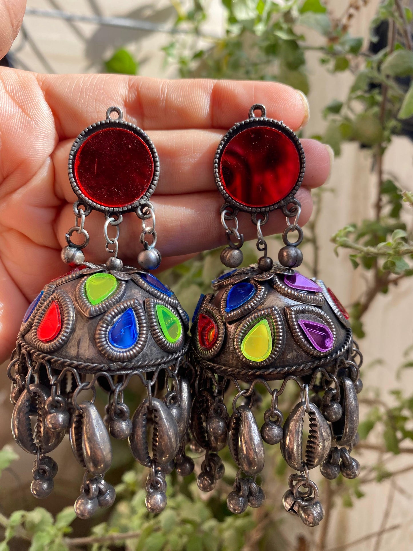 Afghani Oxidized Earrings