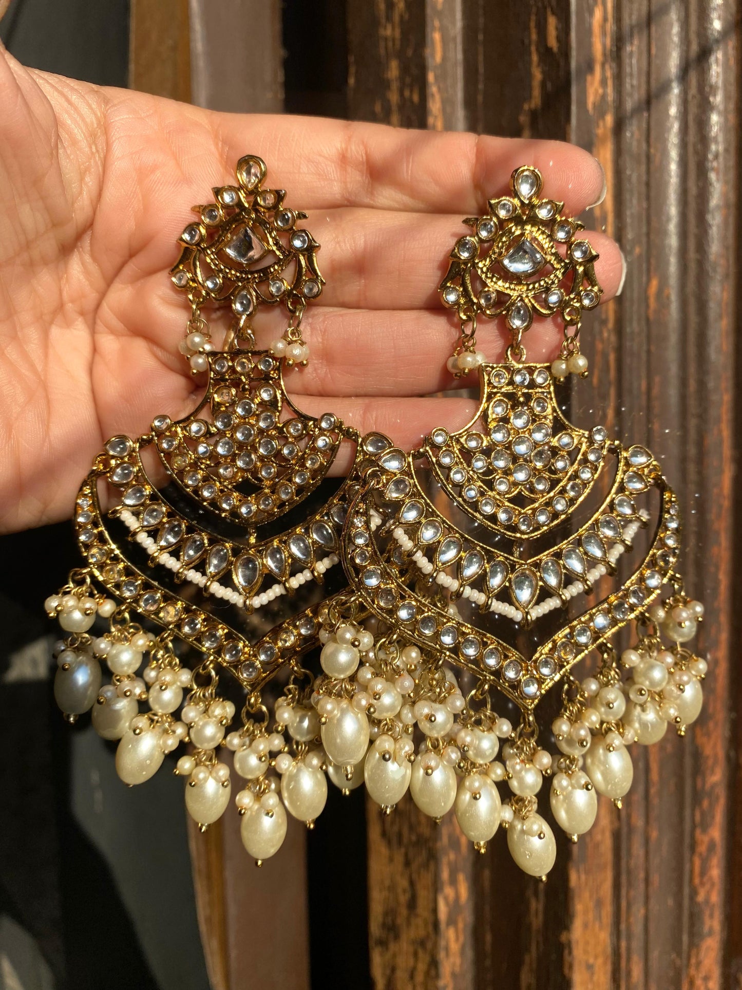 Kundan Long Chandbalis