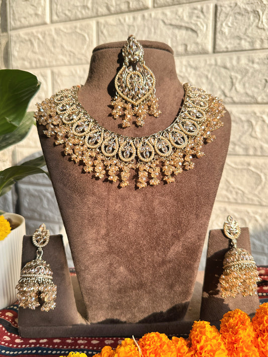 Mohini Polki Necklace Set