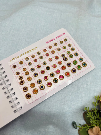 Vidya Bridal Stone Bindi Book