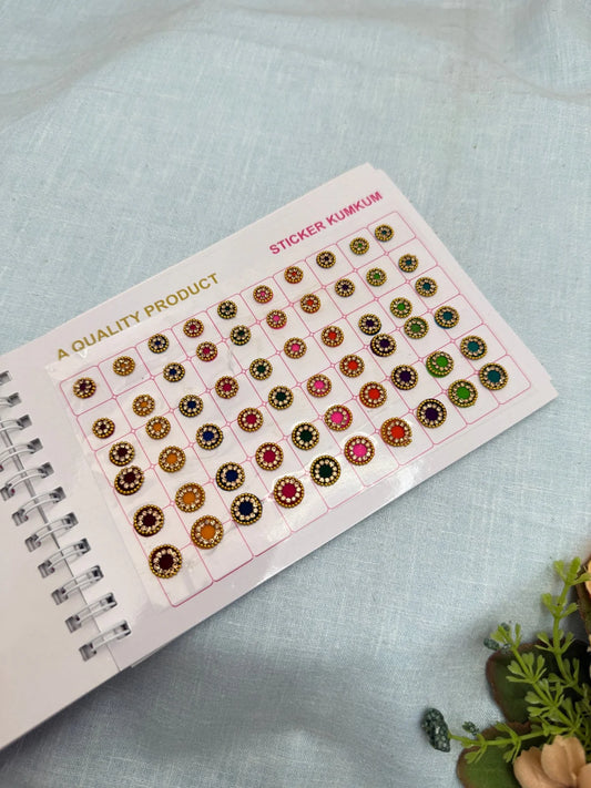 Vidya Bridal Stone Bindi Book