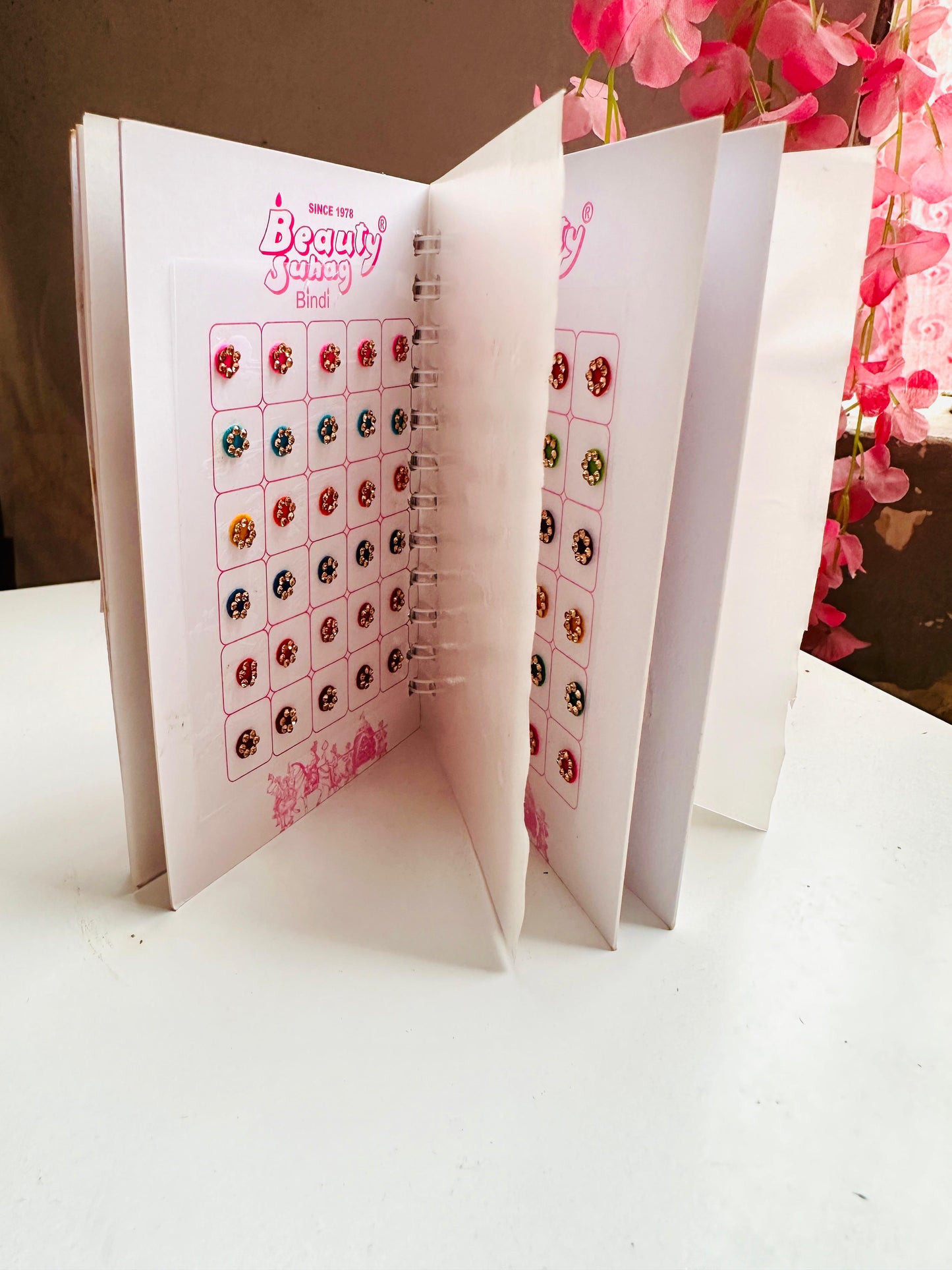 Mini stone bindi booklet