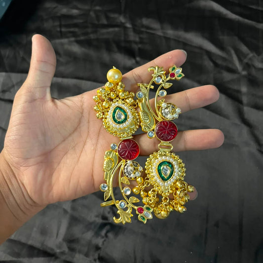 Isha Kashmiri Earcuff Earrings