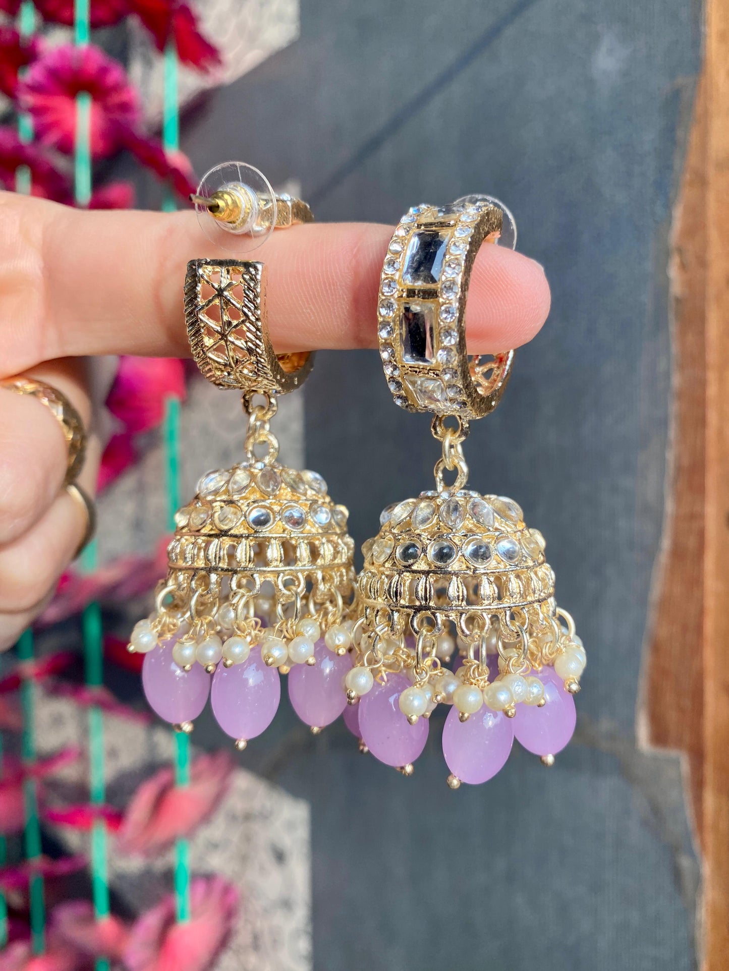 Kundan Bali Jhumka