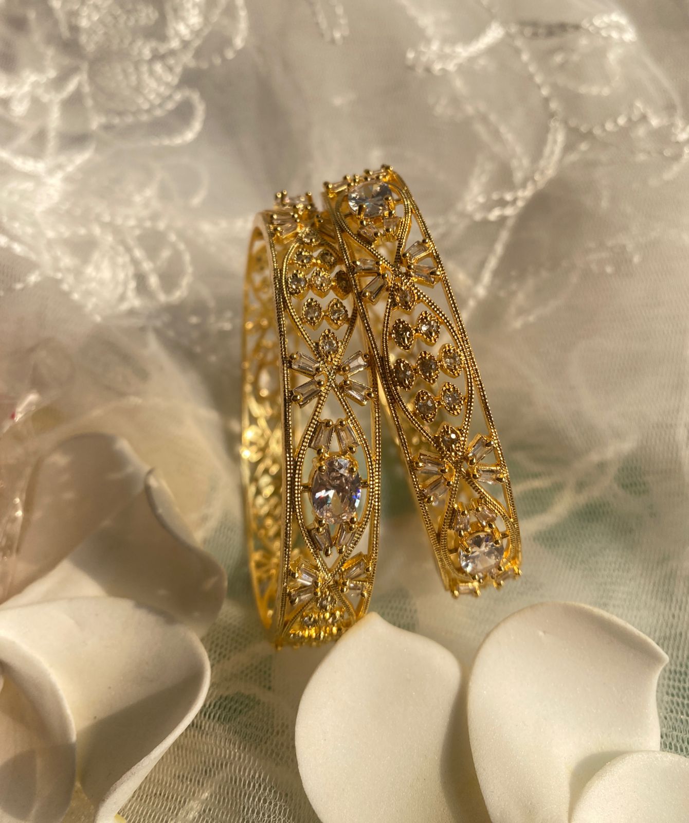 Aisha American Diamond Bangles