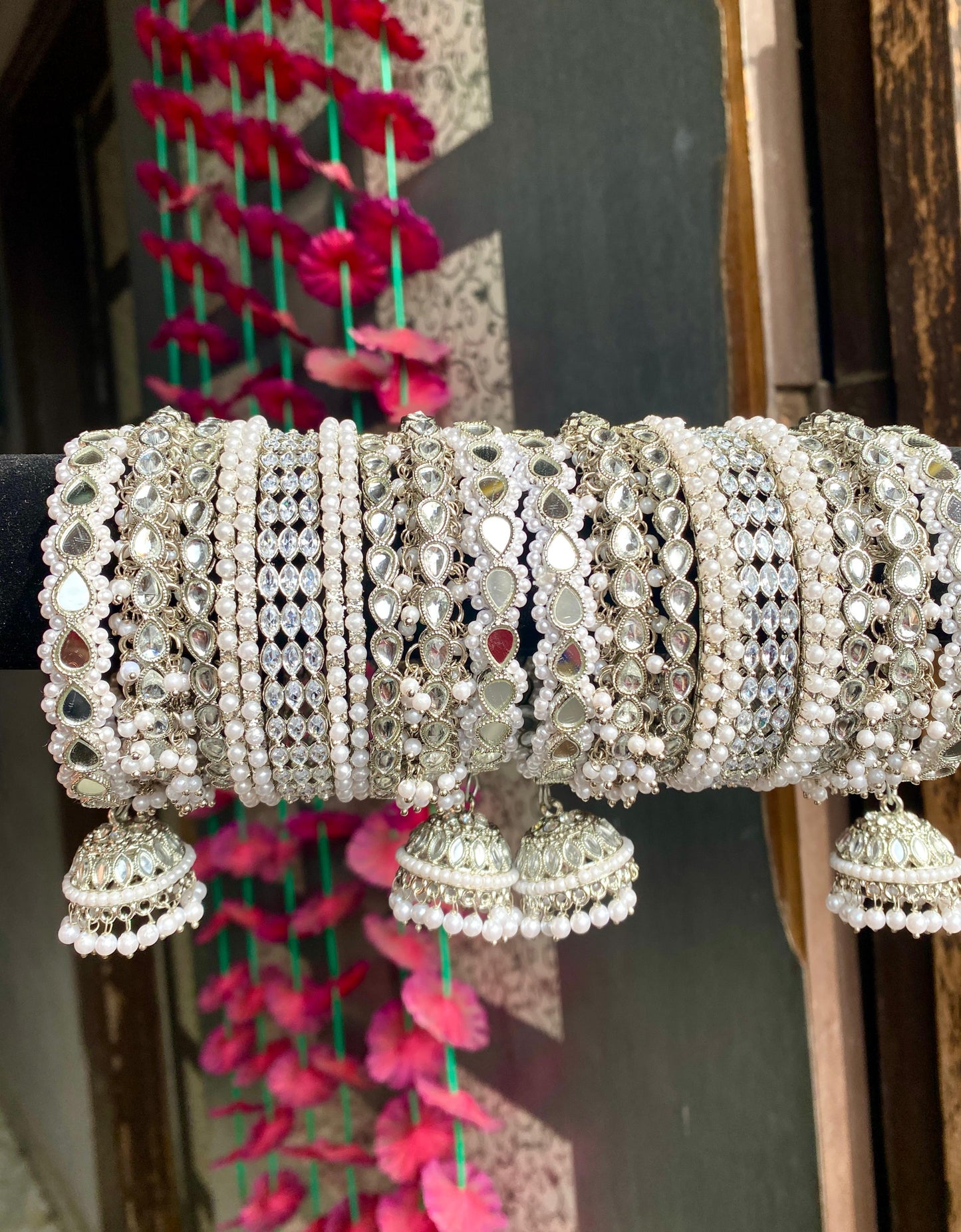 Roop Polki Bangle Stack