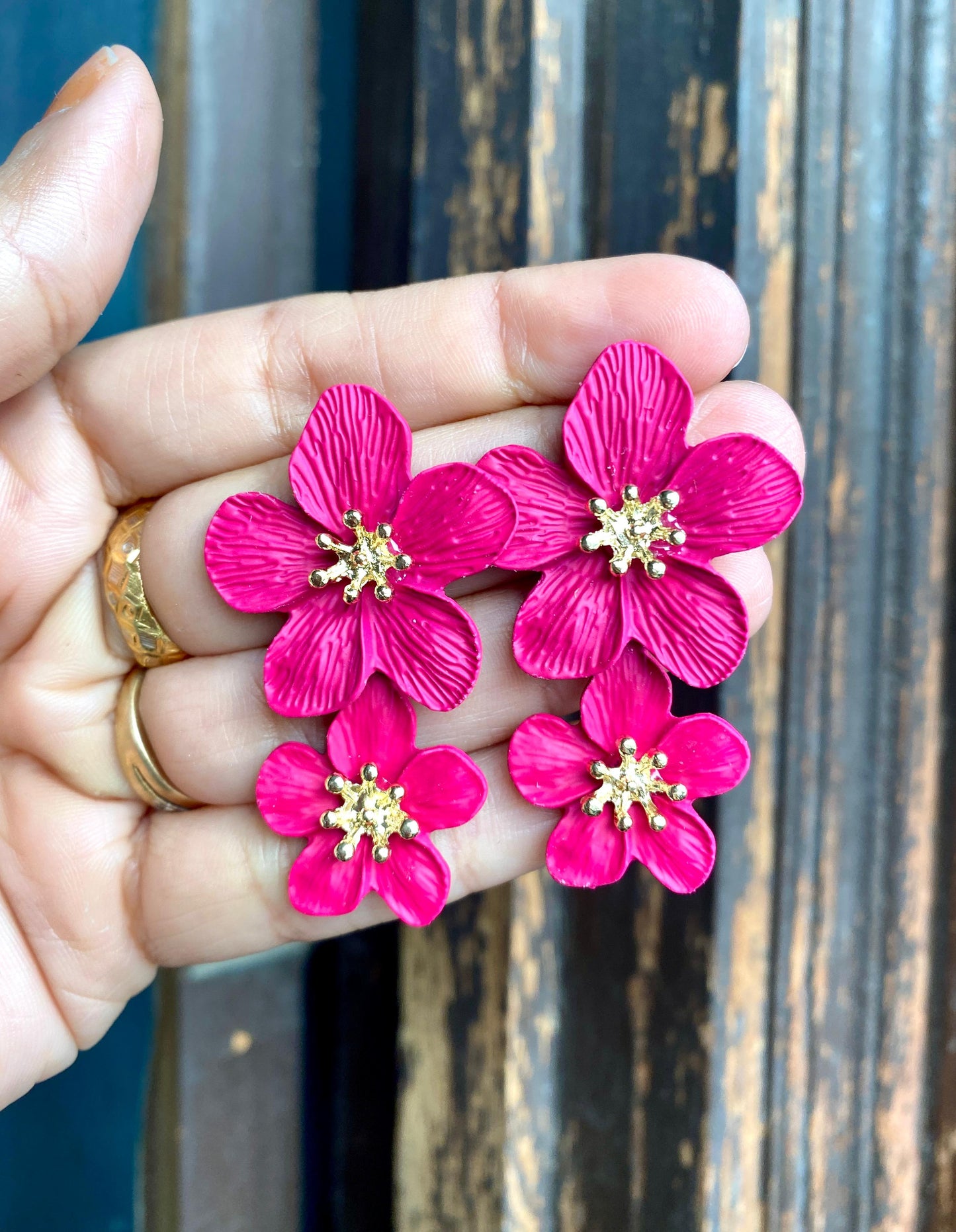 Beachy Flower Earrings