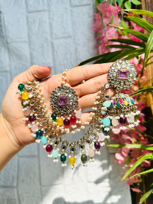Nagma Sahara Jhumka Tikka