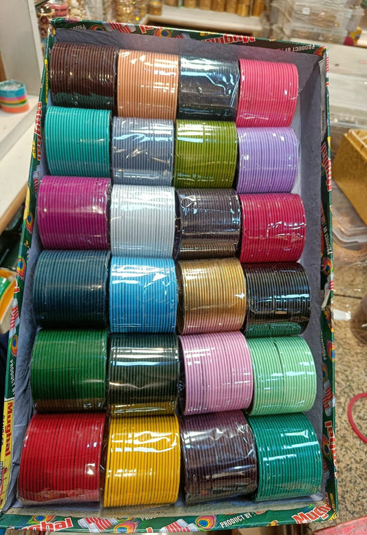 Matt Bangles 24 Colours- 24 Bangles Each
