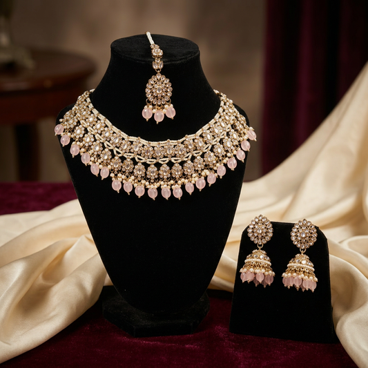 Sabnam Kundan Pearl Choker Set