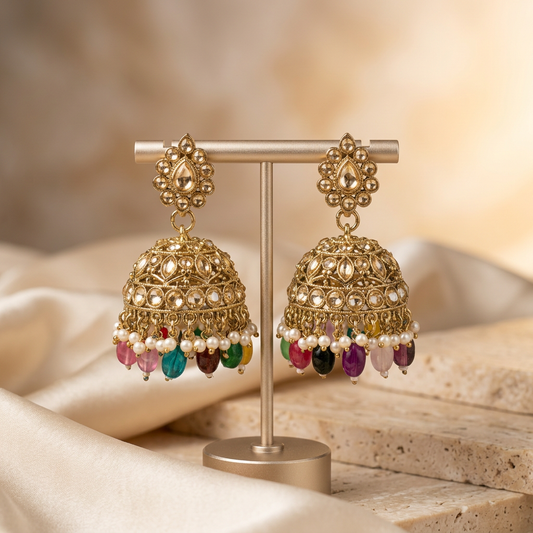 Polki Jhumka