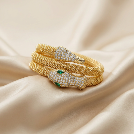 Bvlgari Inspired Snake Bracelet