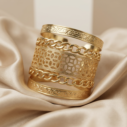 Gold Handcuff