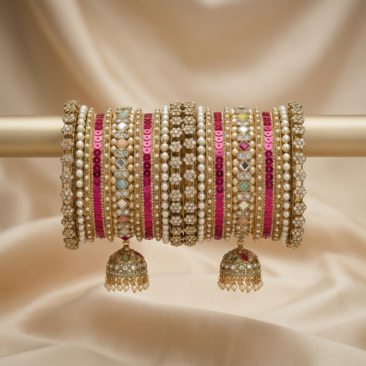 Nazneen Jhumka Bangle Stack