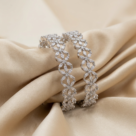Zeba American Diamond Bangles