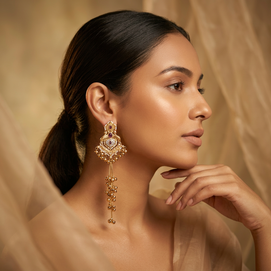 Ruksana Kashmiri Jhumka