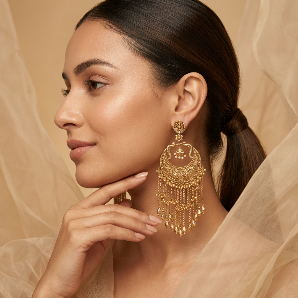 Sabyasachi Gold ChandBali