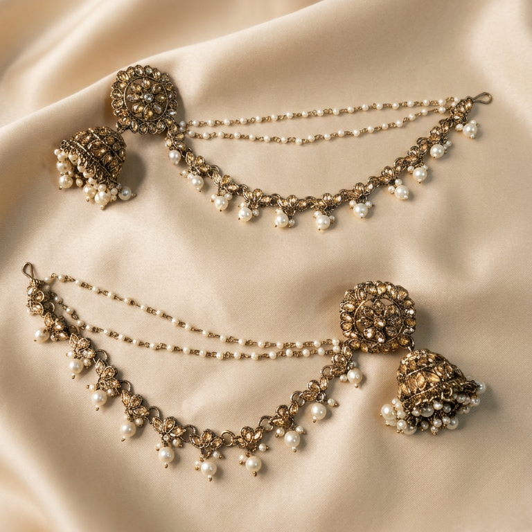 Mahima Stone Sahara Jhumka