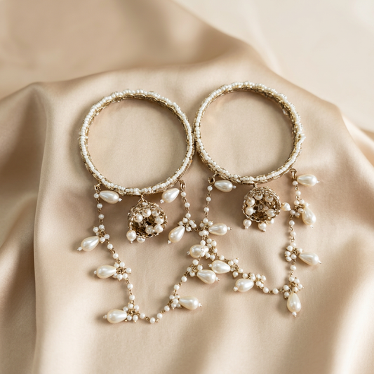 JBT Preety Pearl Jhula Bangles