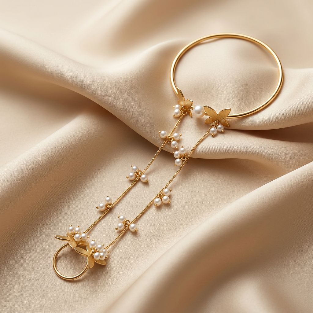 JBT Alia Hathphool With Pearls