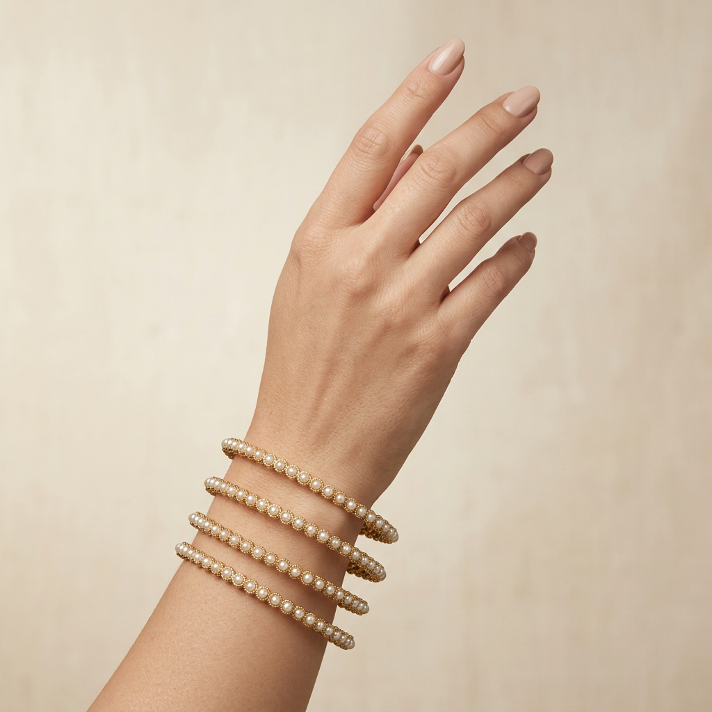 JBT Pearl Bangles