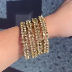 JBT Polki bangles- set of 4