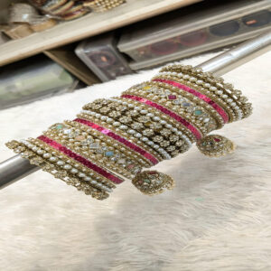 JBT Nazneen Jhumka Bangle Stack