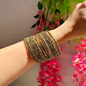 JBT Copper bangle stack