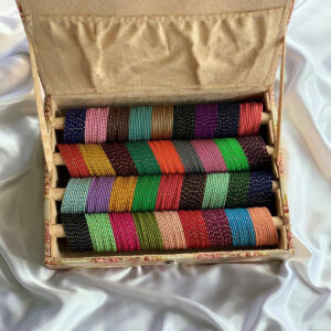 JBT Mat Bangles with Gold Dots- Without Organizer