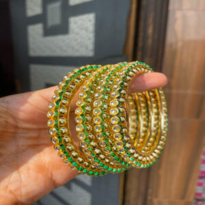 JBT Kundan rajwada bangles