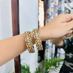 JBT Polki Flower Kada