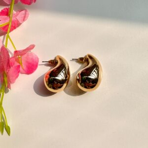 JBT Chunky gold earrings