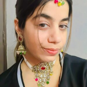 JBT Kundan Jhallar Necklace Set