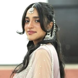 JBT Gehna Noor Silver Jhumka Tikka Set