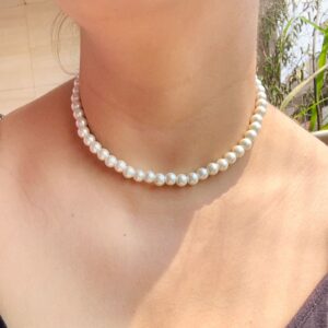 JBT One line pearl choker