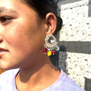 JBT Kundan multi studs