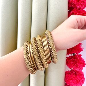 JBT Pari Metal Bangle Stack