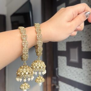 JBT Reverse AD Double Jhumka Bangle