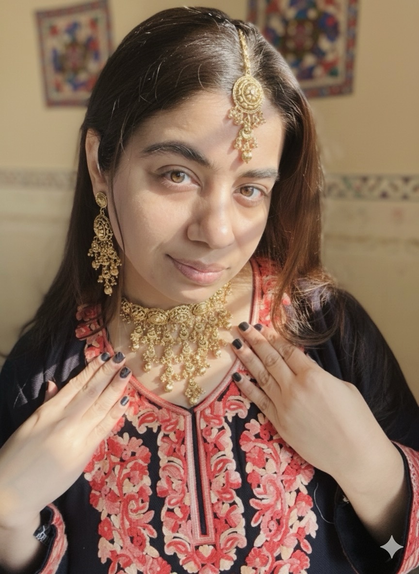 JBT Gold Plated Heritage Necklace Set - Image 2