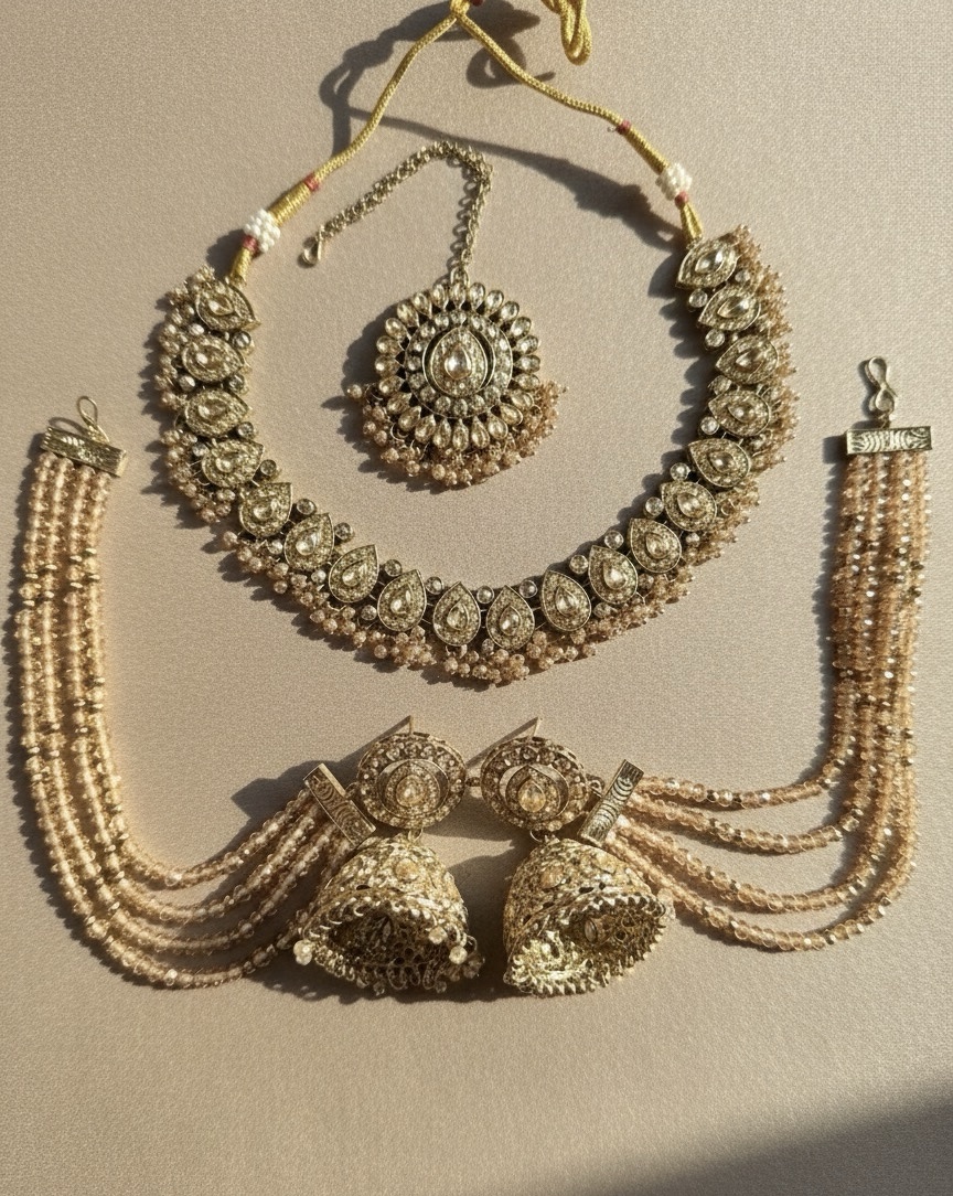 JBT Ruhani Sahara Jhumka Set
